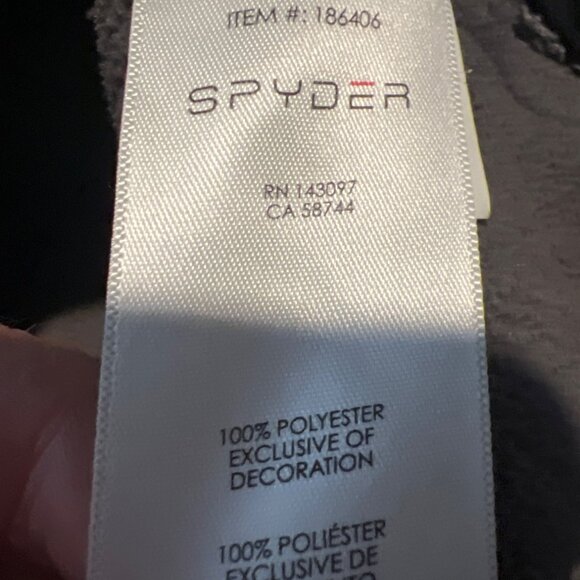 Spyder Women's Major Cable Stryke Fleece Full Zip Jacket Weld Gray Size S - Picture 4 of 8